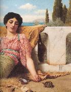 John William Godward, A Quiet Pet